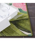 Safavieh Barbados BAR596 Green / Pink 2'-8" x 10'-5" Runner Area Rug