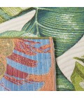 Safavieh Barbados BAR596 Green / Pink 2'-8" x 10'-5" Runner Area Rug