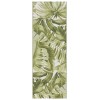 Safavieh Barbados BAR598 Ivory / Green 2'-8" x 10'-5" Runner Area Rug