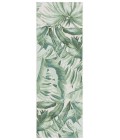 Safavieh Barbados BAR598 Green / Teal 2'-8" x 10'-5" Runner Area Rug