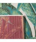 Safavieh Barbados BAR598 Green / Teal 2'-8" x 10'-5" Runner Area Rug