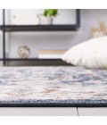 Safavieh Bayside BAY100 Blue / Grey 6'-7" X 6'-7" Square Area Rug