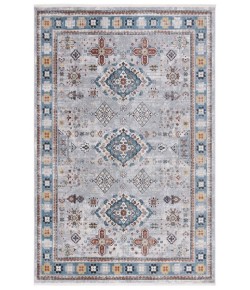 Safavieh Bayside BAY106 Light Grey / Blue 5'-3" X 7'-6" Rectangle Area Rug