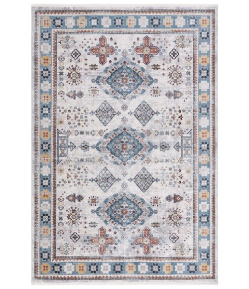 Safavieh Bayside BAY106 Grey / Blue 5'-3" X 7'-6" Rectangle Area Rug