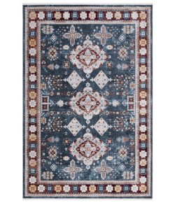 Safavieh Bayside BAY106 Blue / Red 5'-3" X 7'-6" Rectangle Area Rug