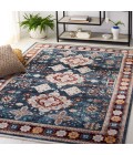 Safavieh Bayside BAY106 Blue / Red 5'-3" X 7'-6" Rectangle Area Rug