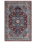 Safavieh Bayside BAY108 Blue / Red 5'-3" X 7'-6" Rectangle Area Rug