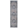 Safavieh Bayside BAY110 Blue / Grey 2'-2" X 8' Runner Area Rug