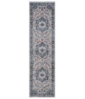 Safavieh Bayside BAY110 Blue / Grey 2'-2" X 8' Runner Area Rug