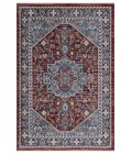 Safavieh Bayside BAY110 Red / Blue 5'-3" X 7'-6" Rectangle Area Rug