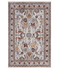 Safavieh Bayside BAY112 Beige / Blue 5'-3" X 7'-6" Rectangle Area Rug