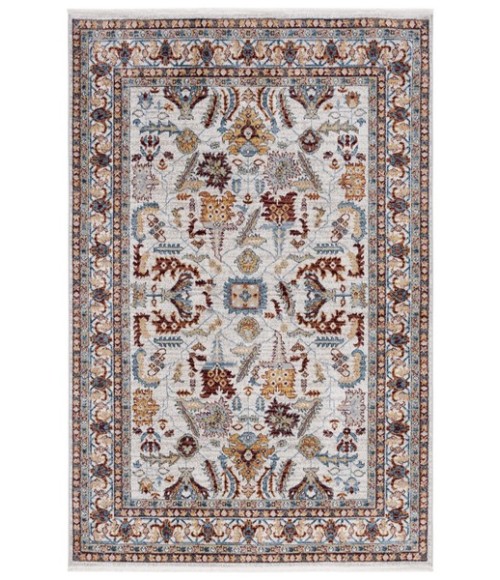 Safavieh Bayside BAY112 Beige / Blue 5'-3" X 7'-6" Rectangle Area Rug