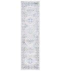 Safavieh Bayside BAY116 Grey / Blue 2'-2" X 8' Runner Area Rug