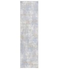 Safavieh Bayside BAY122 Grey / Ivory Blue 2'-2" X 8' Runner Area Rug
