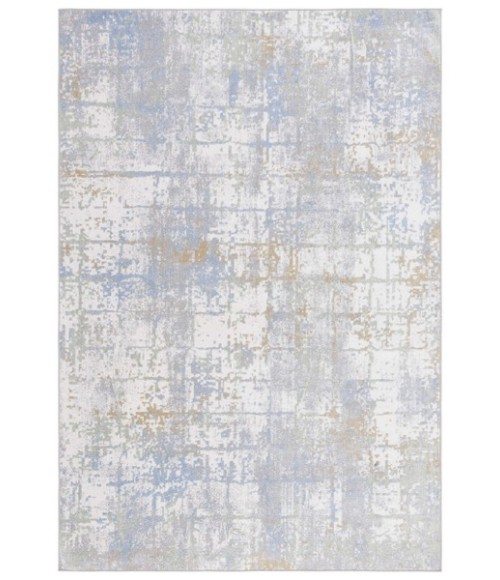 Safavieh Bayside BAY122 Grey / Ivory Blue 4' X 6' Rectangle Area Rug