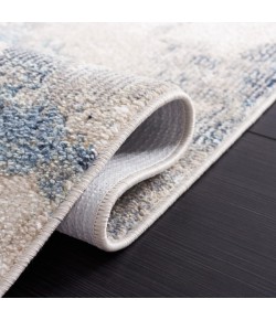 Safavieh Bayside BAY124 Blue / Grey 6'-7" X 6'-7" Round Area Rug