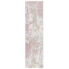 Safavieh Bayside BAY128 Ivory / Grey Pink 2'-2" X 10' Runner Area Rug