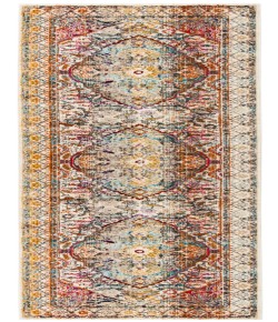 Safavieh Baldwin BDN189 Ivory / Teal 2'-2" X 10' Runner Area Rug