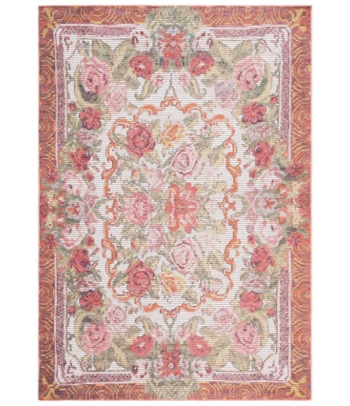 Safavieh Besarabian BES220 Ivory / Sage Rust 4' X 6' Rectangle Area Rug