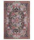 Safavieh Besarabian BES220 Black / Sage Rust 5'-3" X 7'-6" Rectangle Area Rug