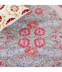 Safavieh Besarabian BES222 Beige / Sage 6'-7" X 6'-7" Square Area Rug