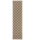 Safavieh Beach House BHS121 Beige / Cream 2'-2" X 8' Runner Area Rug
