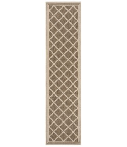 Safavieh Beach House BHS121 Beige / Cream 2'-2" X 8' Runner Area Rug