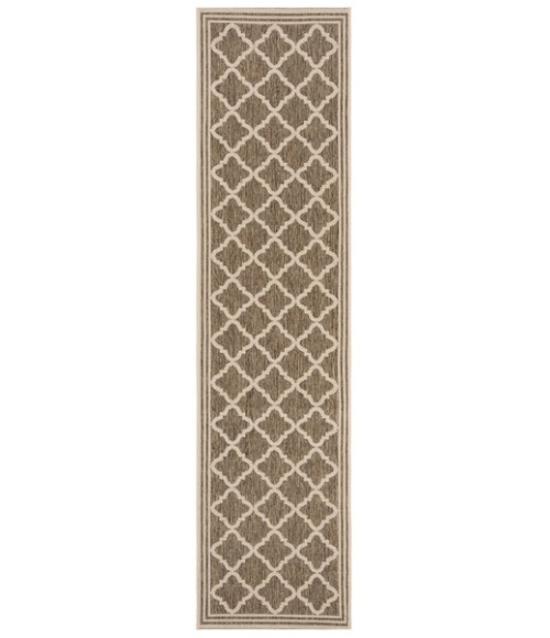 Safavieh Beach House BHS121 Beige / Cream 2'-2" X 8' Runner Area Rug