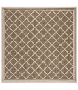 Safavieh Beach House BHS121 Beige / Cream 6'-7" X 6'-7" Square Area Rug