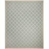 Safavieh Beach House BHS121 Aqua / Cream 9' X 12' Rectangle Area Rug