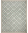 Safavieh Beach House BHS121 Aqua / Cream 8' X 10' Rectangle Area Rug