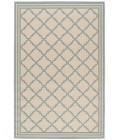 Safavieh Beach House BHS121 Cream / Aqua 2'-2" X 8' Runner Area Rug