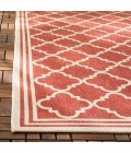 Safavieh Beach House BHS121 Red / Creme 2'-2" X 12' Runner Area Rug