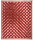 Safavieh Beach House BHS121 Red / Creme 8' X 10' Rectangle Area Rug