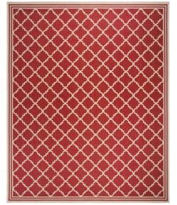 Safavieh Beach House BHS121 Red / Creme 8' X 10' Rectangle Area Rug