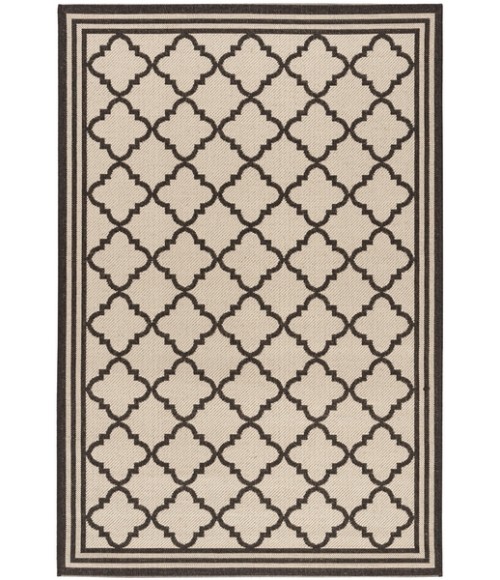 Safavieh Beach House BHS121 Creme / Brown 2'-2" X 4' Accent Area Rug