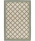 Safavieh Beach House BHS121 Cream / Green 3' X 5' Rectangle Area Rug