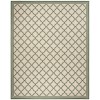 Safavieh Beach House BHS121 Cream / Green 9' X 12' Rectangle Area Rug