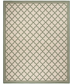 Safavieh Beach House BHS121 Cream / Green 9' X 12' Rectangle Area Rug
