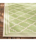 Safavieh Beach House BHS121 Olive / Cream 6'-7" X 9'-2" Rectangle Area Rug