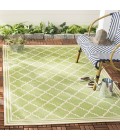 Safavieh Beach House BHS121 Olive / Cream 6'-7" X 9'-2" Rectangle Area Rug
