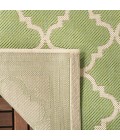 Safavieh Beach House BHS121 Olive / Cream 6'-7" X 9'-2" Rectangle Area Rug