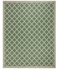 Safavieh Beach House BHS121 Green / Creme 9' X 12' Rectangle Area Rug