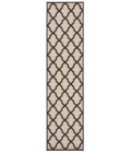 Safavieh Beach House BHS122 Creme / Brown 2'-2" X 8' Runner Area Rug