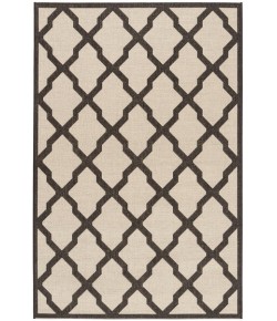 Safavieh Beach House BHS122 Creme / Brown 4' X 6' Rectangle Area Rug