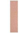 Safavieh Beach House BHS123 Red / Creme 2'-2" X 8' Runner Area Rug