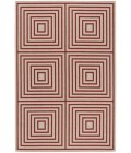 Safavieh Beach House BHS123 Red / Creme 2'-2" X 4' Accent Area Rug