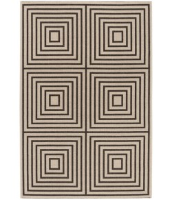 Safavieh Beach House BHS123 Creme / Brown 6'-7" X 9'-2" Rectangle Area Rug
