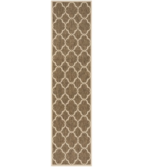 Safavieh Beach House BHS125 Beige / Cream 2'-2" X 12' Runner Area Rug