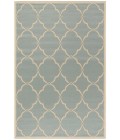 Safavieh Beach House BHS125 Aqua / Cream 8' X 10' Rectangle Area Rug